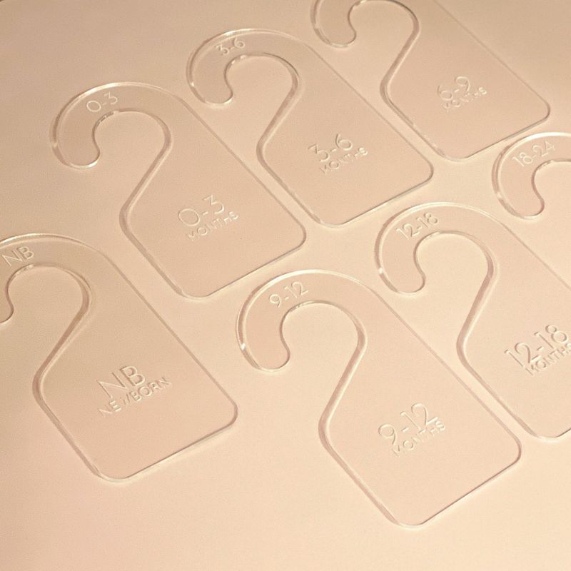 Baby Closet Dividers, Nursery Closet Clothes Dividers, Wardrobe Dividers, Baby Shower Gift, Newborn Closet Organizer, Nursery décor