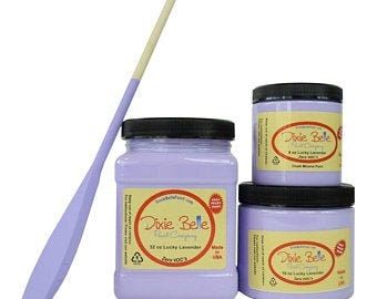 Dixie Belle Lucky Lavender Paint, DIY paint, Mineral Chalk Paint