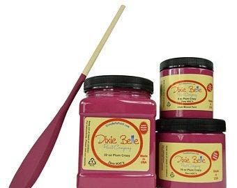 Dixie Belle Plum Crazy Paint, DIY paint, Mineral Chalk Paint