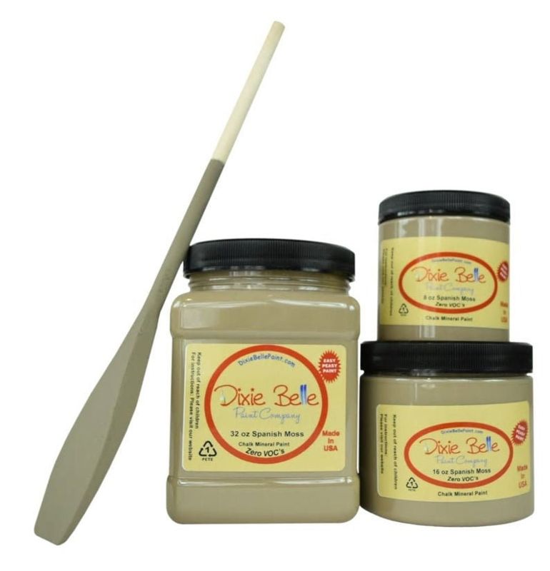 Dixie Belle Spanish Moss Paint, DIY paint, Mineral Chalk Paint