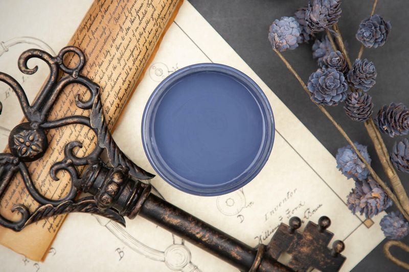 Dixie Belle Yankee Blue Paint, DIY paint, Mineral Chalk Paint