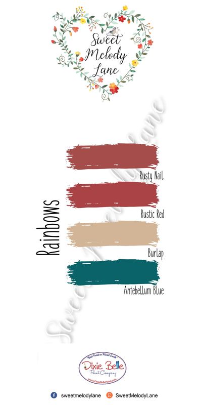 Rainbows Color Pallet