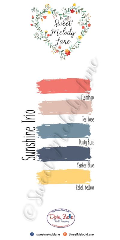 Sunshine Trio Color Pallet