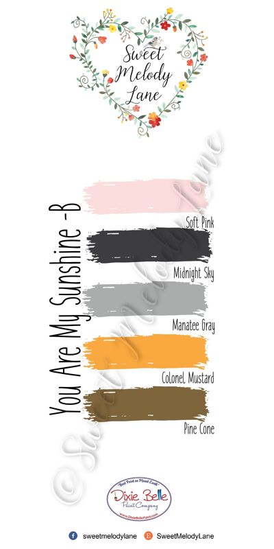 You are My Sunshine-B Color Pallet