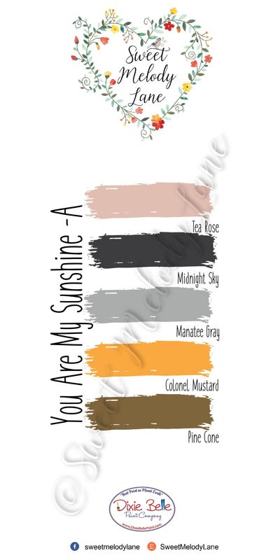 You Are My Sunshine-A Color Pallet
