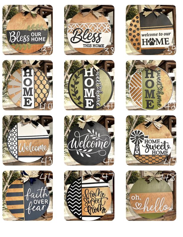 Miranda Harris Door Hanger Party