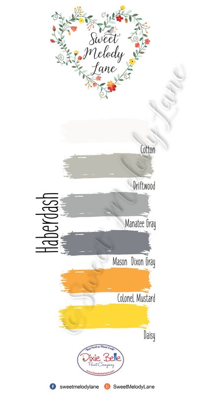 Harberdash Color Pallet