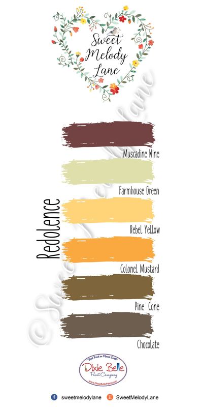 Redoleence Color Pallet