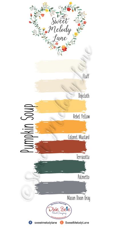 Pumpkin Soup Color Pallet