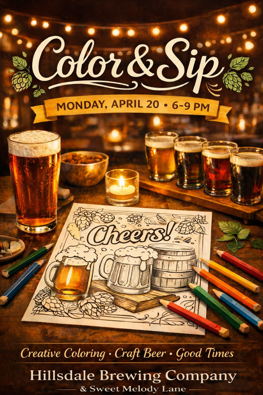 Color & Sip 4-20-26 (I will use your supplies )