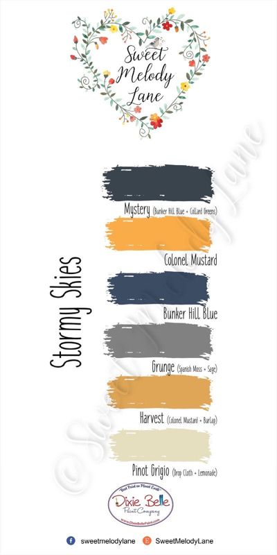Stormy Seas Color Pallet