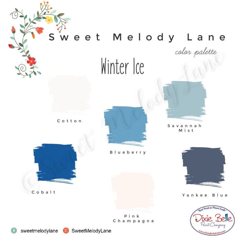 Winter Ice Color Pallet