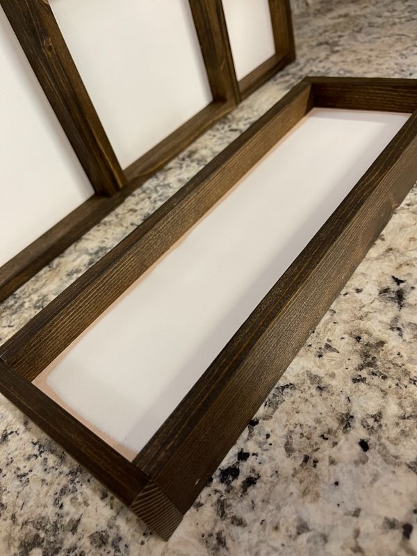 Multi size wood blanks for DIY projects, Wood Blanks for crafters, white 8"x8" wood blank, Tiered Tray Decor, Shelf Sitter blanks, Farmhouse Sign Blanks, 4"x12" wood sign blank