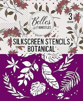 Dixie Belle Silk Screen Stencil Botanical Dixie