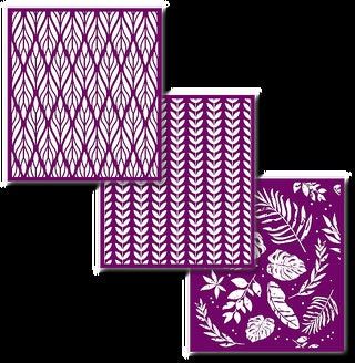 Dixie Belle Silk Screen Stencil Botanical Dixie