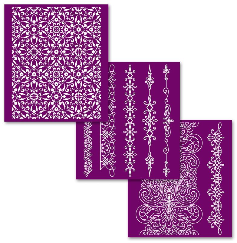 Dixie Belle Silk Screen Stencil Delicate Lace