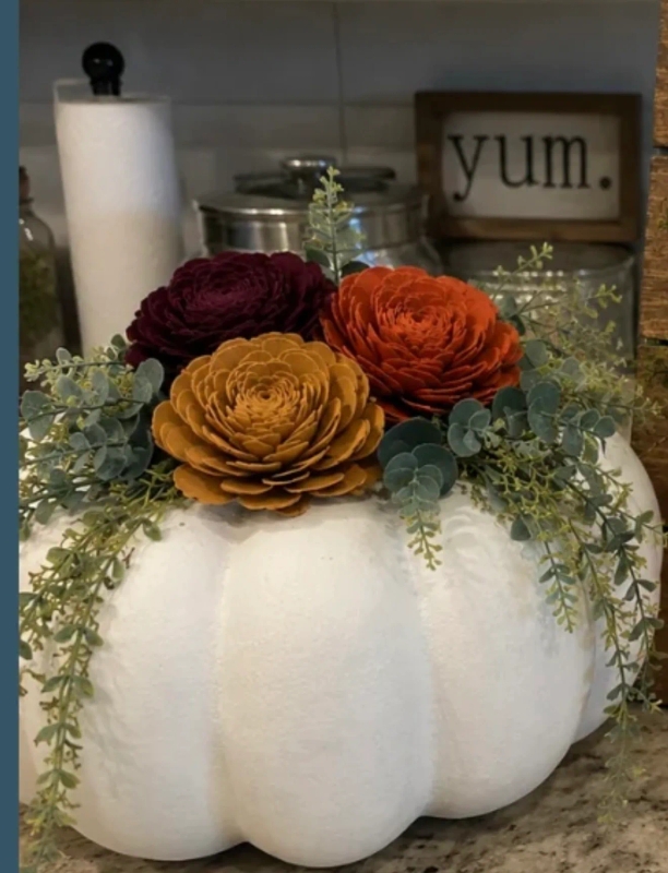 Sip and Create 10-19 (Paper-mache pumpkin)