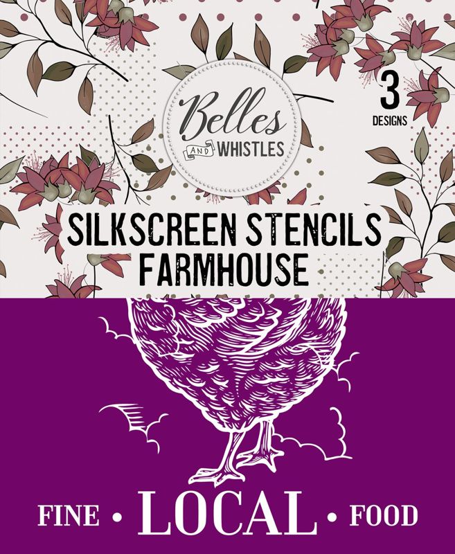 Dixie Belle Silk Screen Stencil Farmhouse