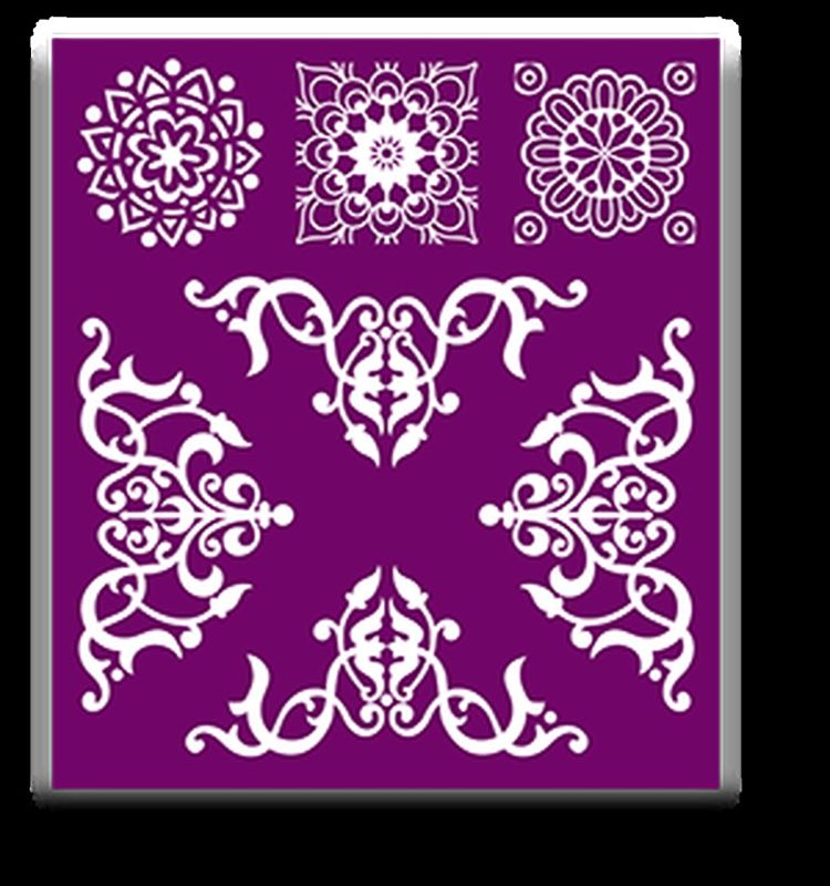 Dixie Belle Silk Screen Stencil Mosaic