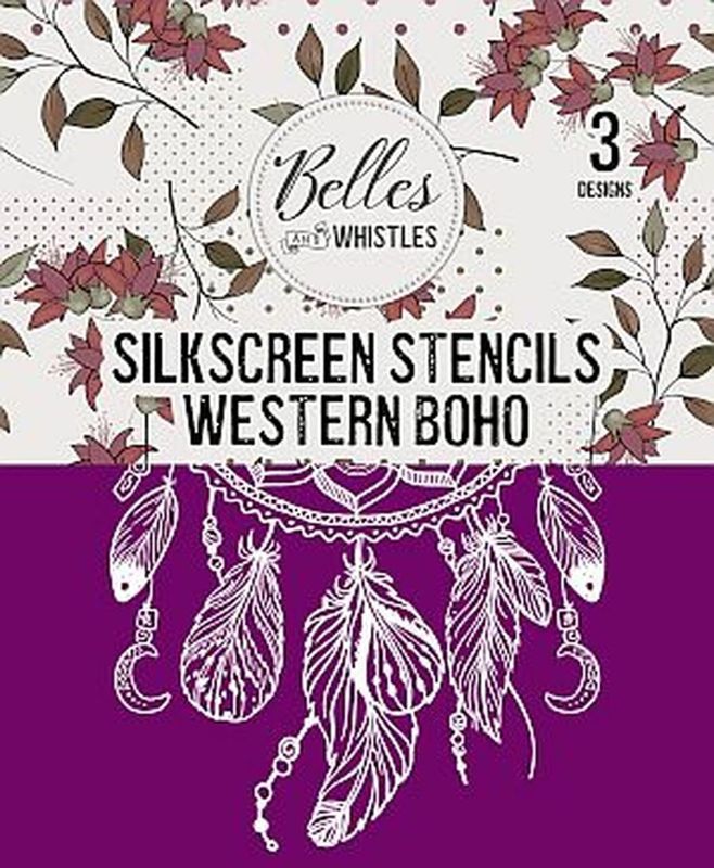 Dixie Belle Silk Screen Stencil Western Boho
