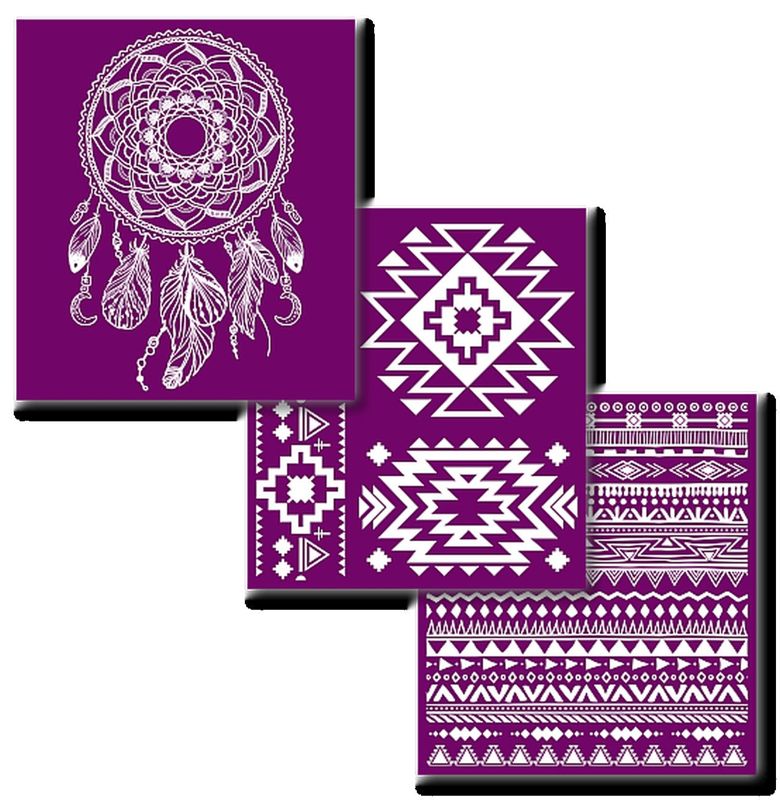 Dixie Belle Silk Screen Stencil Western Boho