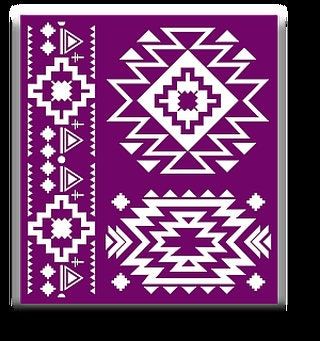 Dixie Belle Silk Screen Stencil Western Boho