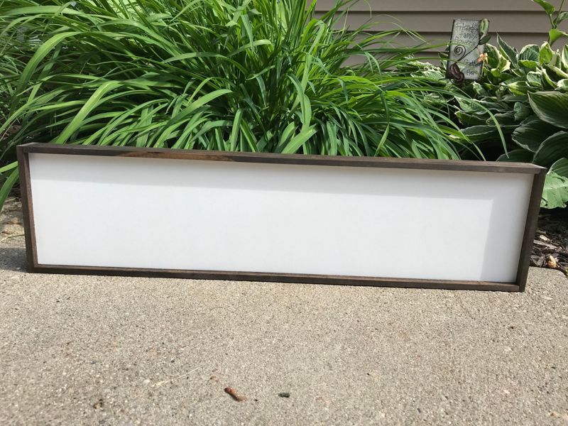 farmhouse sign, rustic wood sign, DIY sign, (2) 6x24
