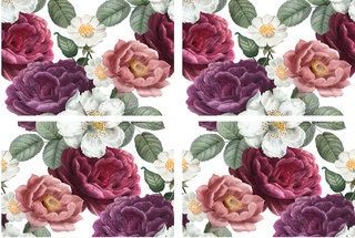 Floral Romance Transfer, Rub on transfer, furniture transfer, Belles and Whistles, Dixie Belle Transfers