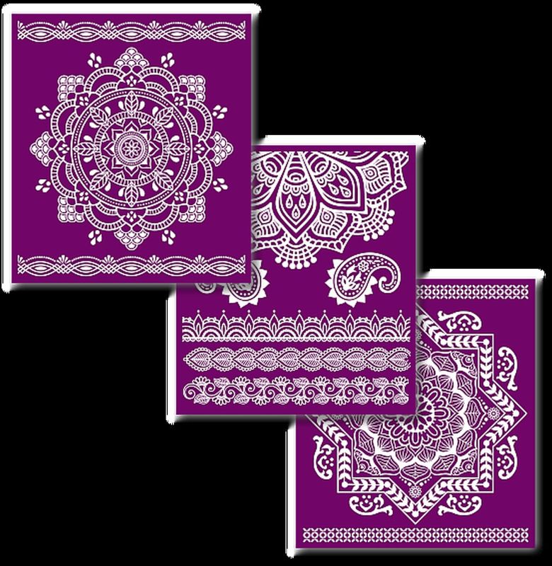 Mandala Dixie Belle Silk Screen Stencil