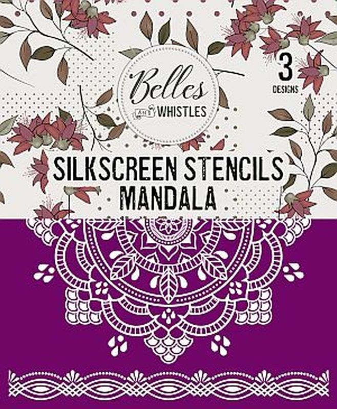 Mandala Dixie Belle Silk Screen Stencil