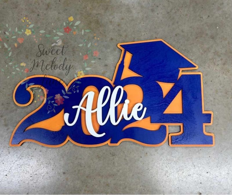 Personalized Wooden Graduation Cap (PRE-ORDER)