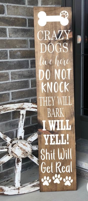 Porch Project Picnic (Crazy Dogs porch leaner )