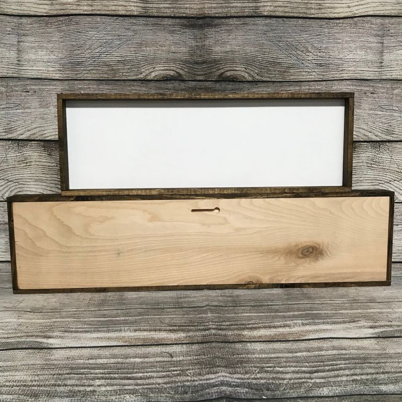 6"x24" (2) Blank Wood Sign, Rustic Wood Blanks for signs, Wood Sign, Reversible Wood Signs, DIY Sign, Farmhouse Signs