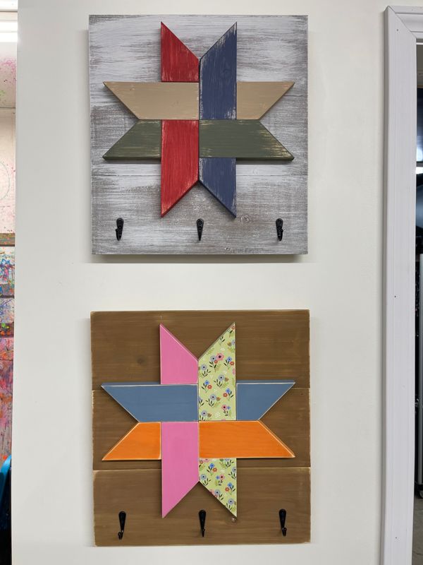 Craft Night (Barn Quilt Key Holder Feb 18  6-9pm )