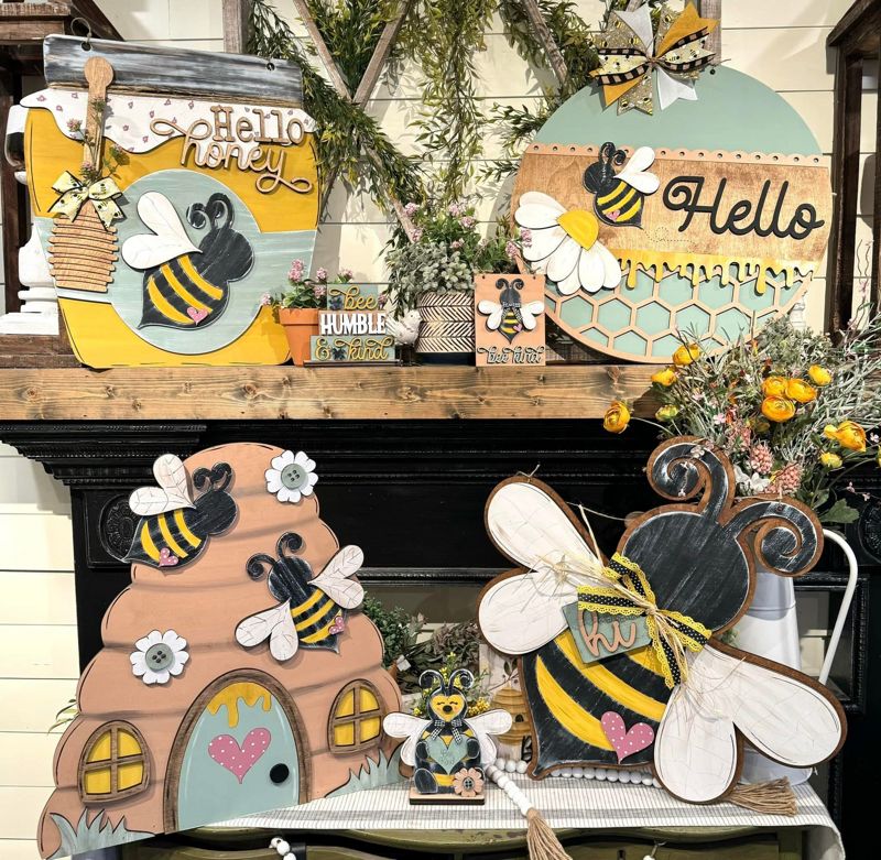 Honeybee Decor Workshop 🐝 (Take home kit )