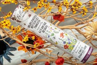 Wildflower & Butterflies transfer, Rub on transfer, furniture transfer, Belles and Whistles, Dixie Belle Transfers