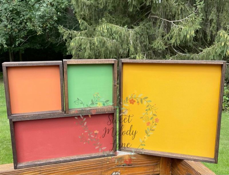 Fall Color Wood blanks/ Wood Signs/ Rustic Wood Blanks/ Rustic Wood Signs/ Farmhouse Signs/ Wood Sign/wood blanks for signs/