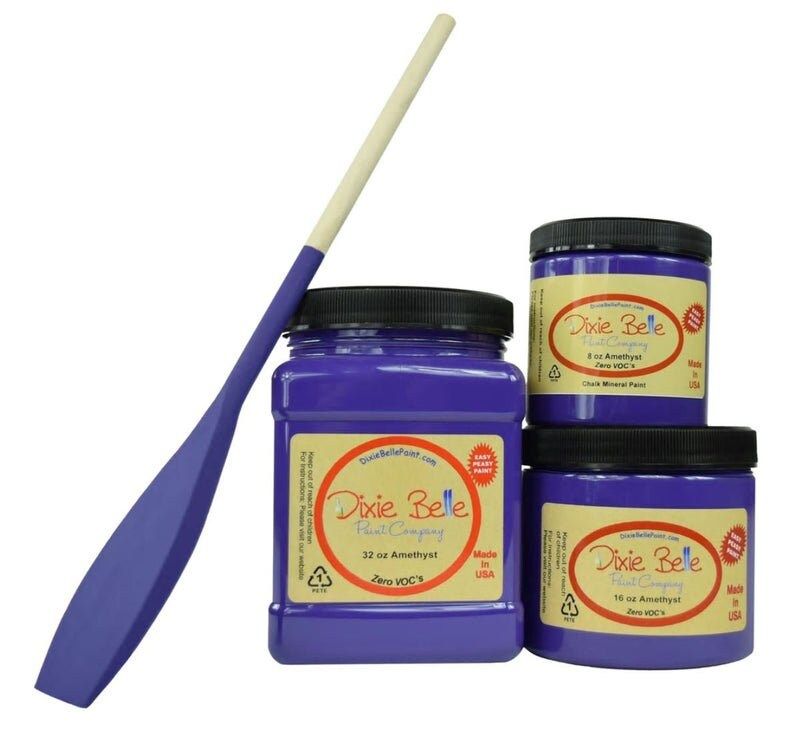 Dixie Belle Amethyst Paint, DIY paint, Mineral Chalk Paint