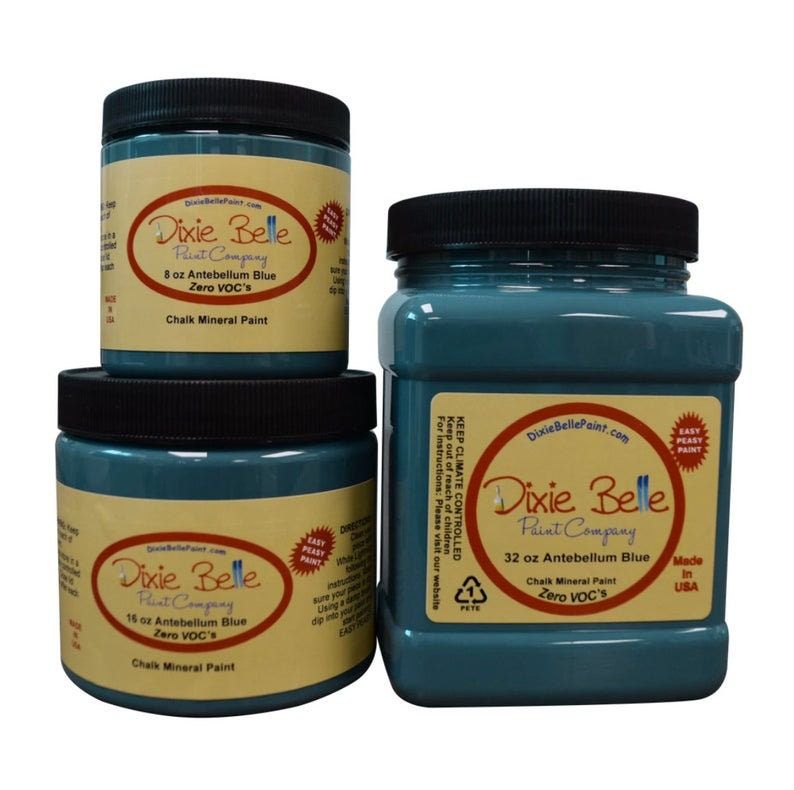Dixie Belle Antebellum Blue Paint, DIY paint, Mineral Chalk Paint