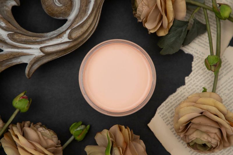 Dixie Belle Apricot Paint, DIY paint, Mineral Chalk Paint