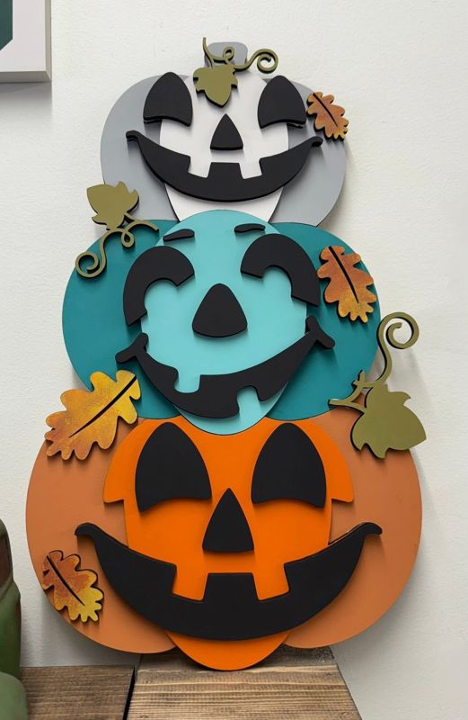 Craft night at Hillsdale brewing Company (Stacked Pumpkin & ghost )