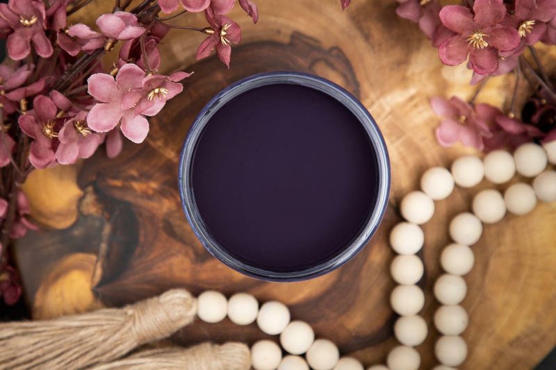 Dixie Belle Aubergine Paint, DIY paint, Mineral Chalk Paint