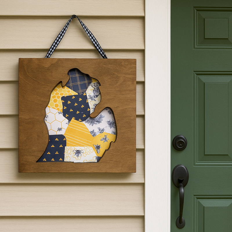 Friday Craft Night 9/26 (Michigan Silhouette Layered Sign )