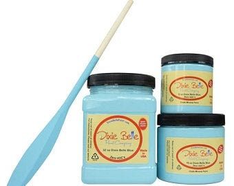 Dixie Belle Blue Paint, DIY paint, Mineral Chalk Paint