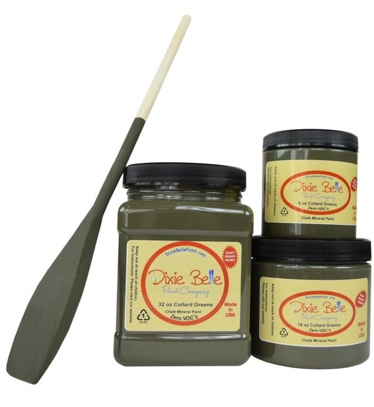 Dixie Belle Collard green Paint, DIY paint, Mineral Chalk Paint