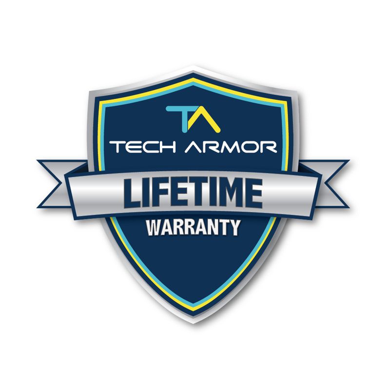 Tech Armor Apple MFi Certified Lightning Cable to USB A - 6FT White - Tough-Braided Extra-Strong Jacket - Sync/Charge iPhone & iPad