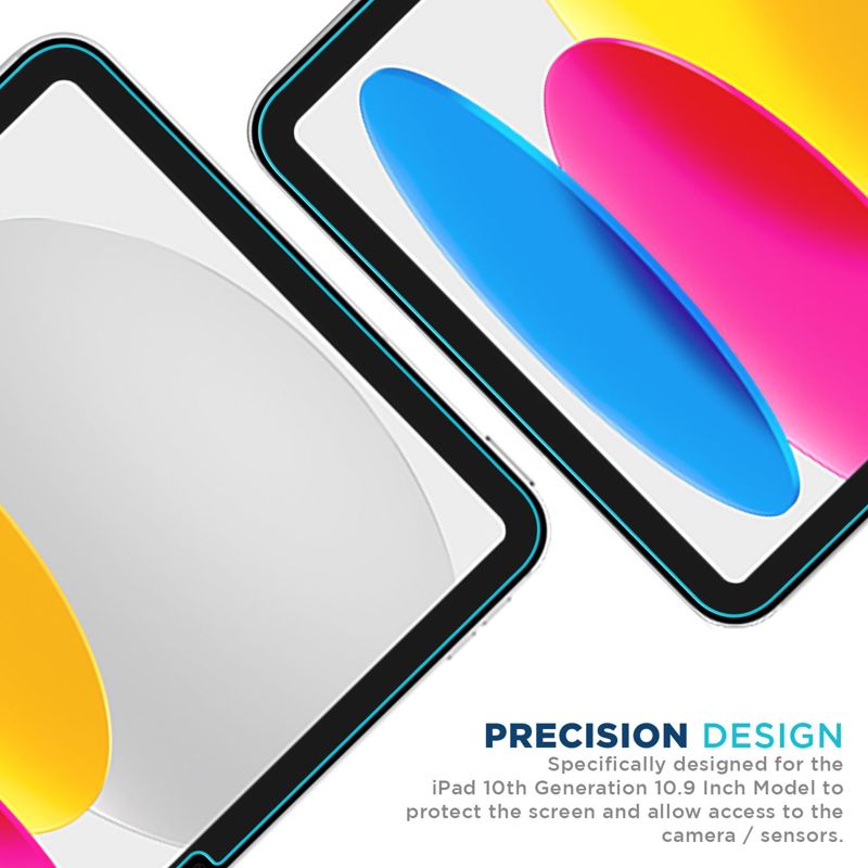 Tech Armor Matte Anti-Glare Film Screen Protector Designed for Apple iPad 10th Gen 10.9 Inch (2022), 2 Pack