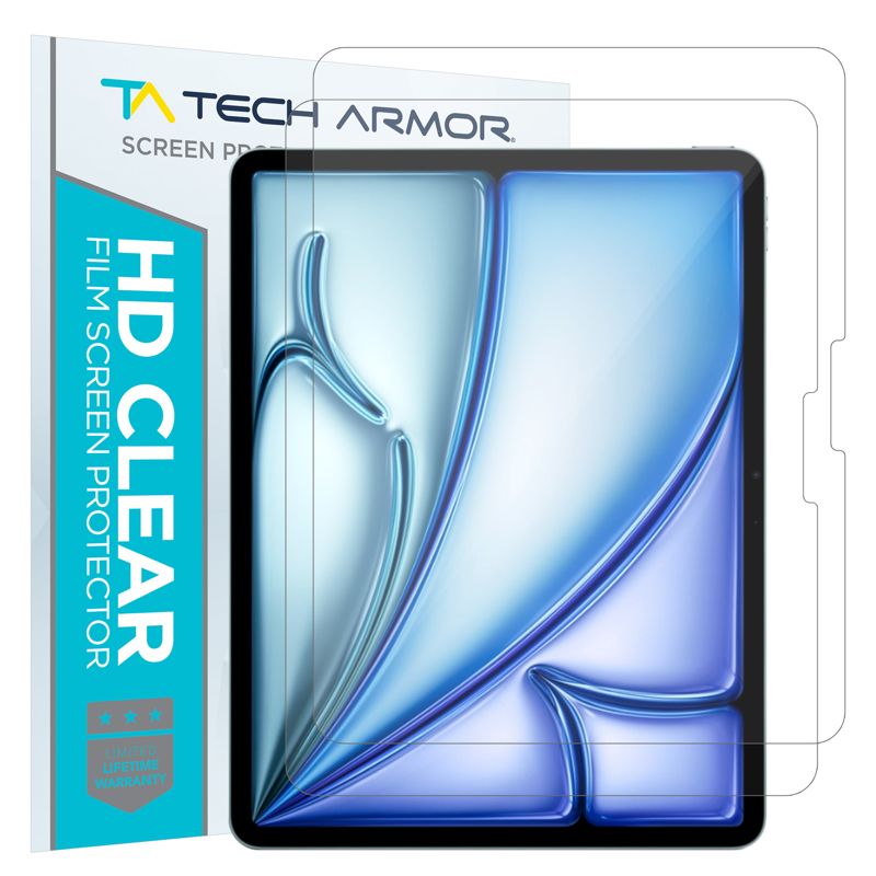 Tech Armor Matte Anti-Glare Film Screen Protector for iPad Air 11 (2024) and iPad 10th Gen (2022) - Perfect for Drawing, Writing, and Note-taking like on Paper 2 Pack