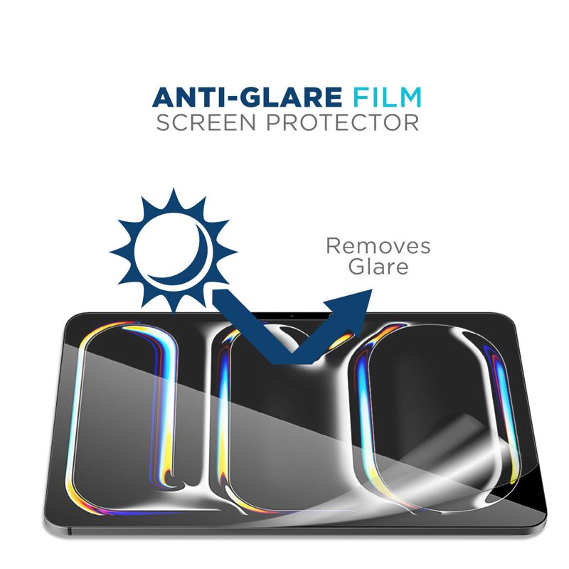 Tech Armor Matte Anti-Glare Film Screen Protector for iPad Pro 13 Inch 2024 - Perfect for Drawing, Writing, and Note-taking like on Paper 2 Pack