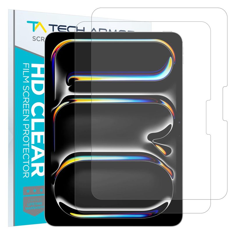 Tech Armor Matte Anti-Glare Film Screen Protector for iPad Pro 13 Inch 2024 - Perfect for Drawing, Writing, and Note-taking like on Paper 2 Pack
